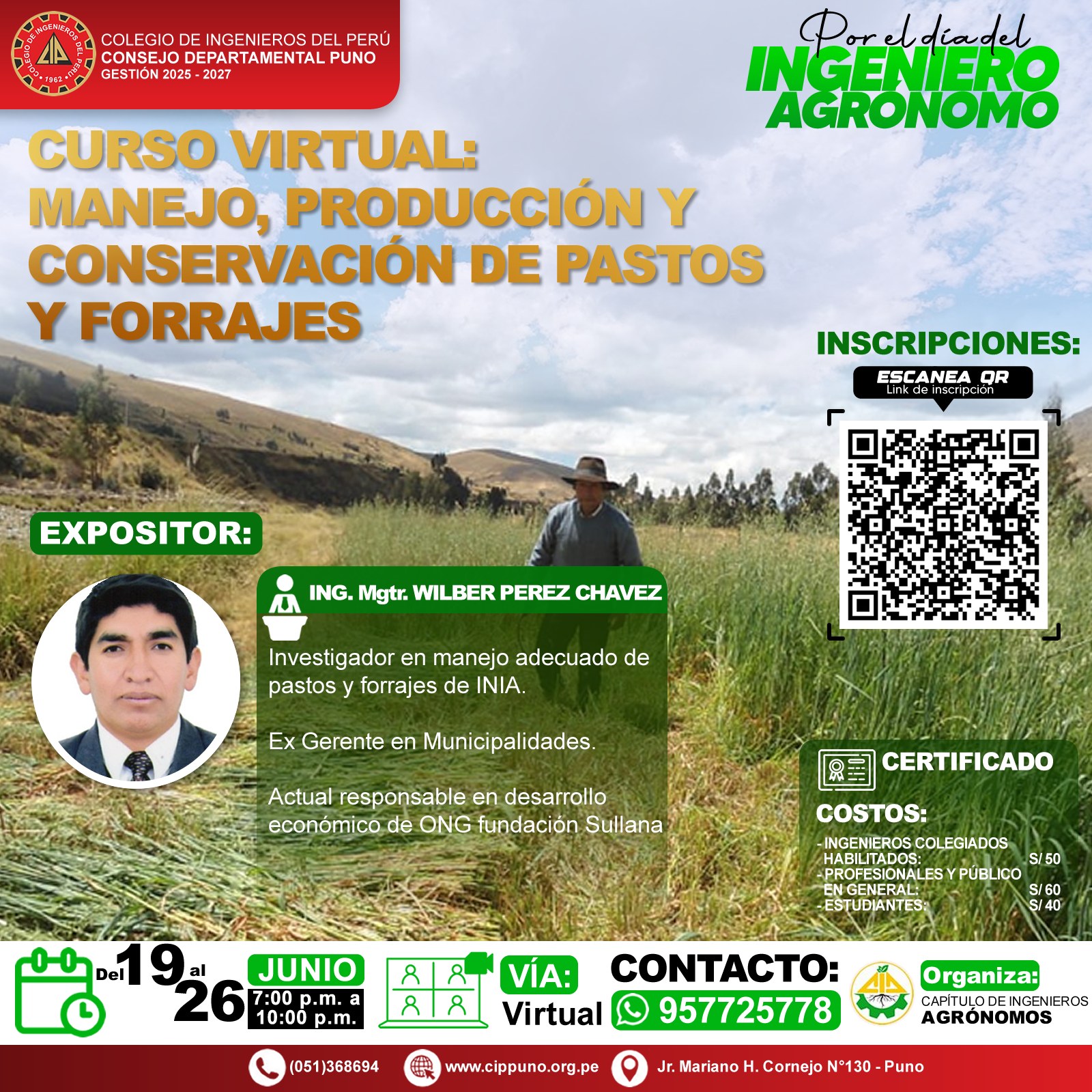 Banner del evento